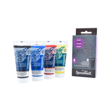 SPEEDBALL - KIT CON 4 PZ DE TINTA PARA XILOGRAFIA 37ML #003477