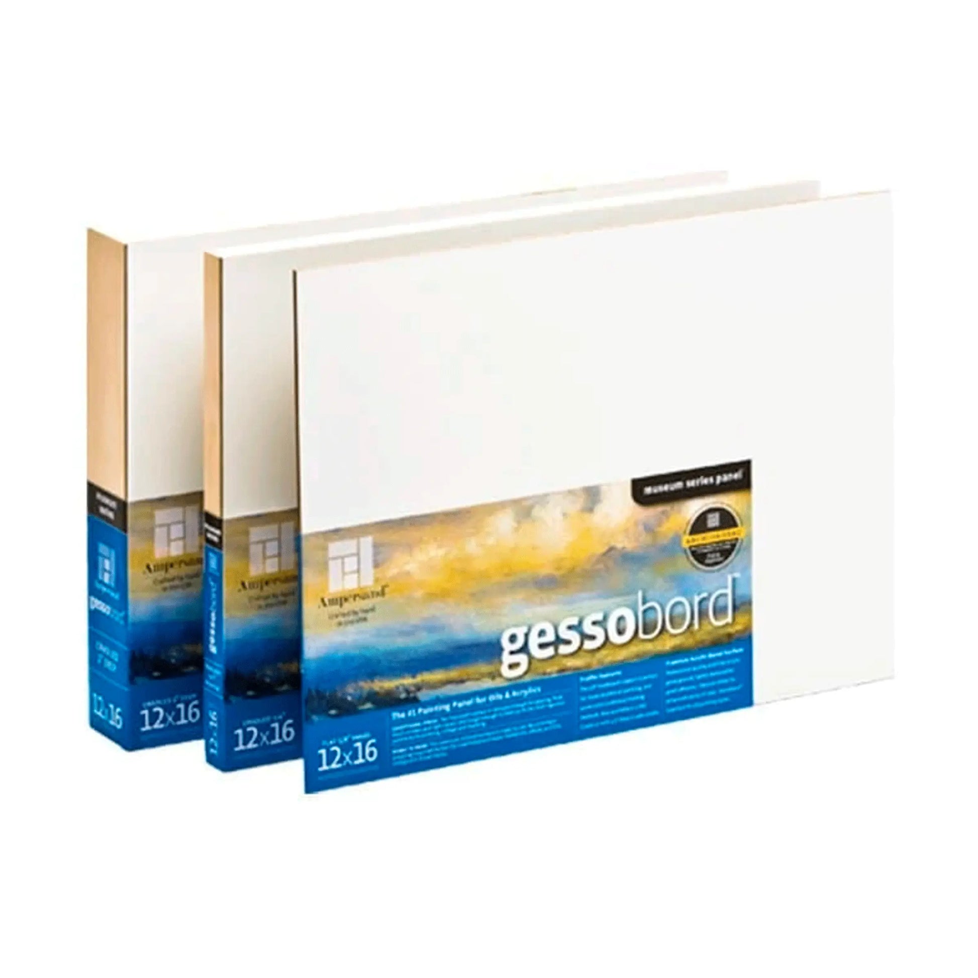 Ampersand - Panel de madera con gesso 3mm Ampersand