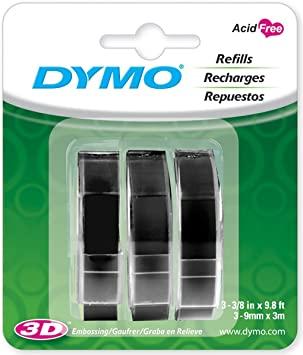 Cinta Plástica Brillante Negra para Organizer Xpress - MarchanteMX