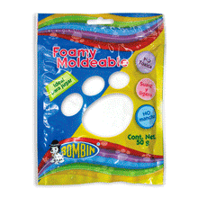 Foamy Moldeable 50g Bombin Color A Elegir - MarchanteMX