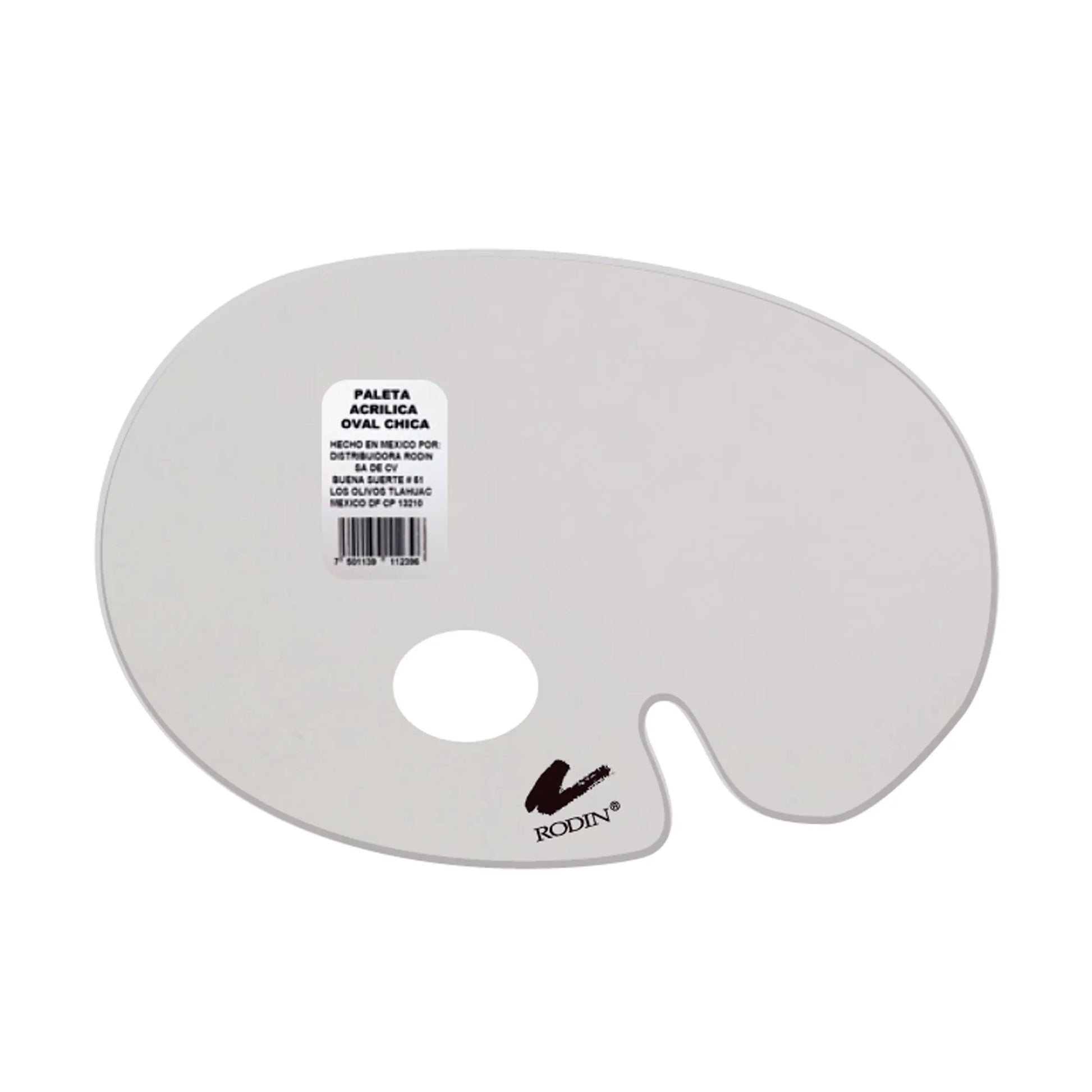 ATL - Paleta acrílica oval transparente ATL