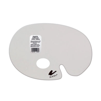 ATL - Paleta acrílica oval transparente ATL