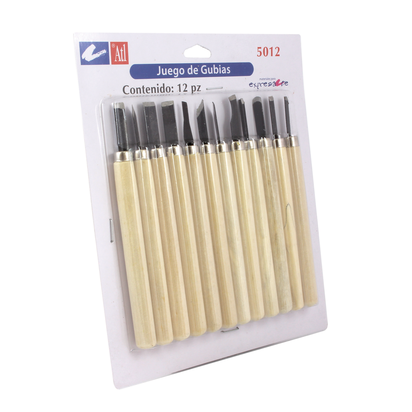 ATL - Juego con 12  de gubias  N¬∞ 5012