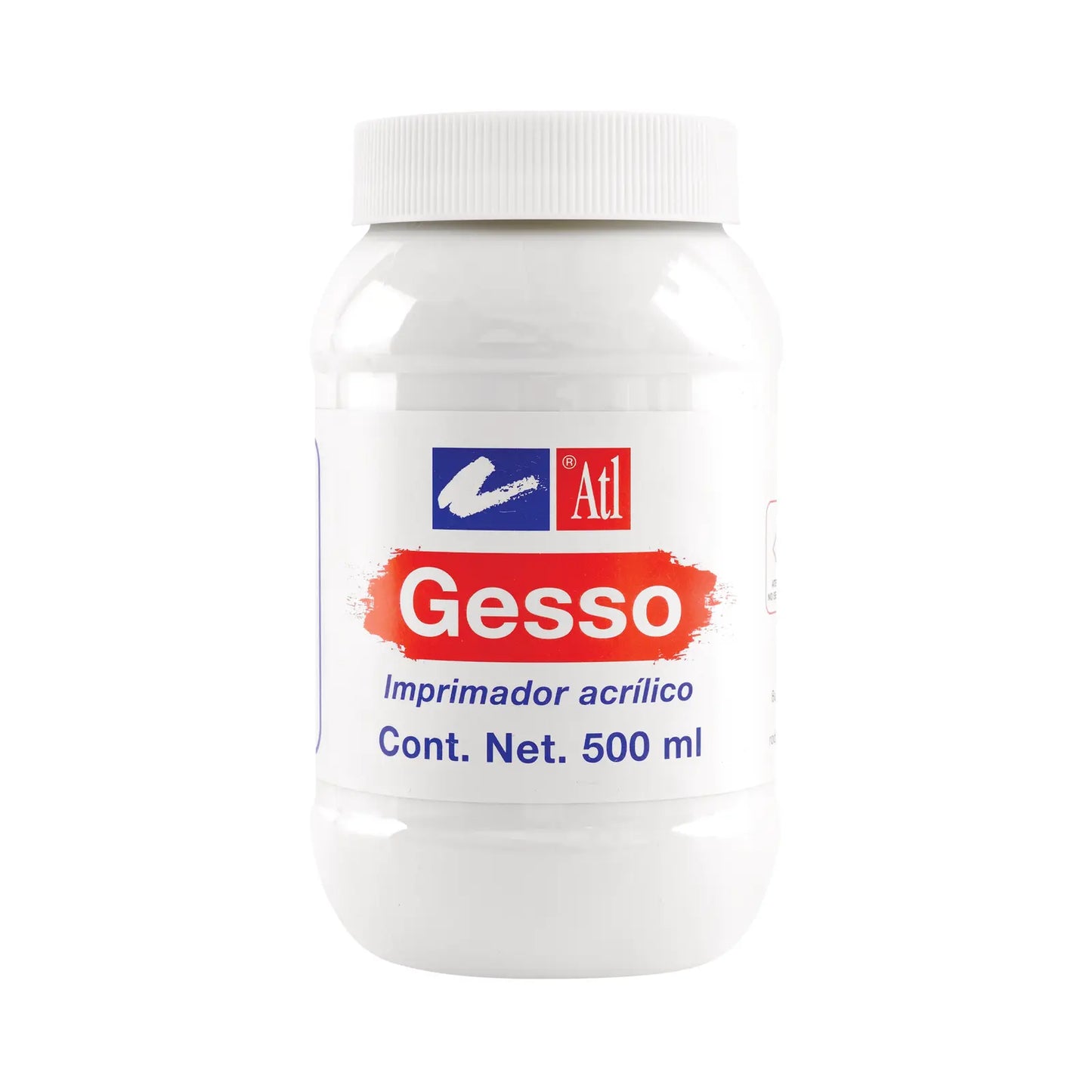 ATL - Gesso color blanco 100 ml - atl - empaque