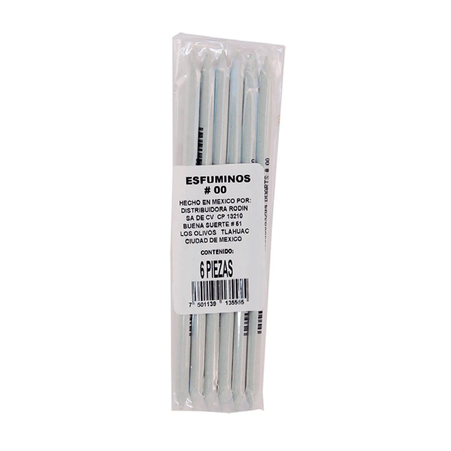 ATL - Esfumino bolsa con 6 piezas ATL