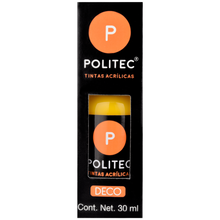 POLITEC - TINTA ACRILICA CON GOTERO DECO 30 ML