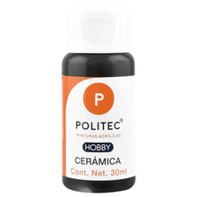 POLITEC - PINTURA HOBBY CERAMICA 30 ML