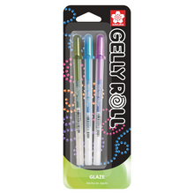 GELLY ROLL - SET CON 3 PLUMAS DE GEL GLAZE
