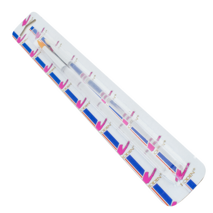 RODIN - PINCELES SINTETICOS MANGOS TRANSPARENTES