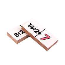 Domino Divisiones Madera Diako Niños Juego Mesa