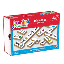 Domino Divisiones Madera Diako Niños Juego Mesa