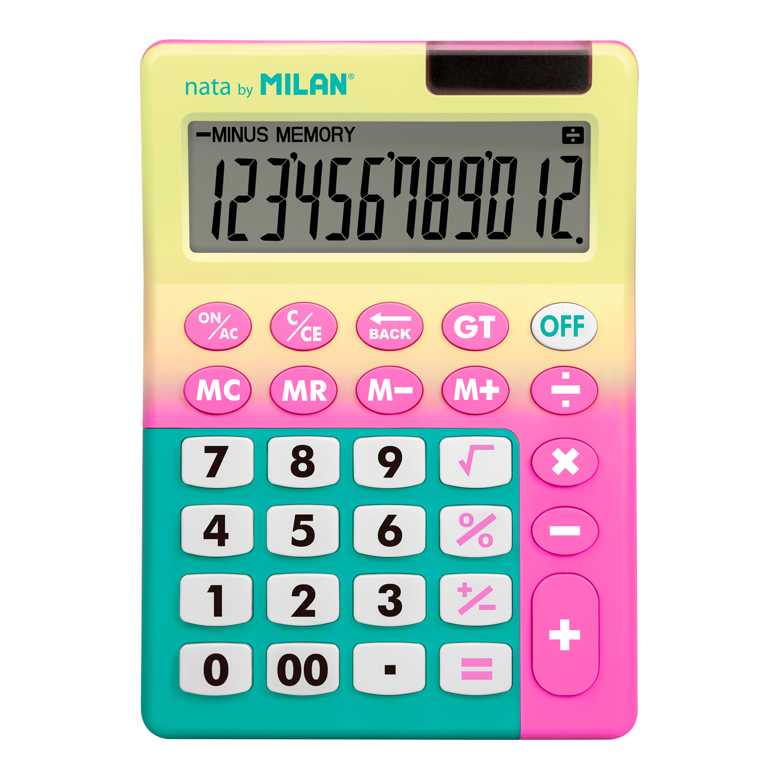 Milan - Calculadora De 12 Dígitos Serie Sunset
