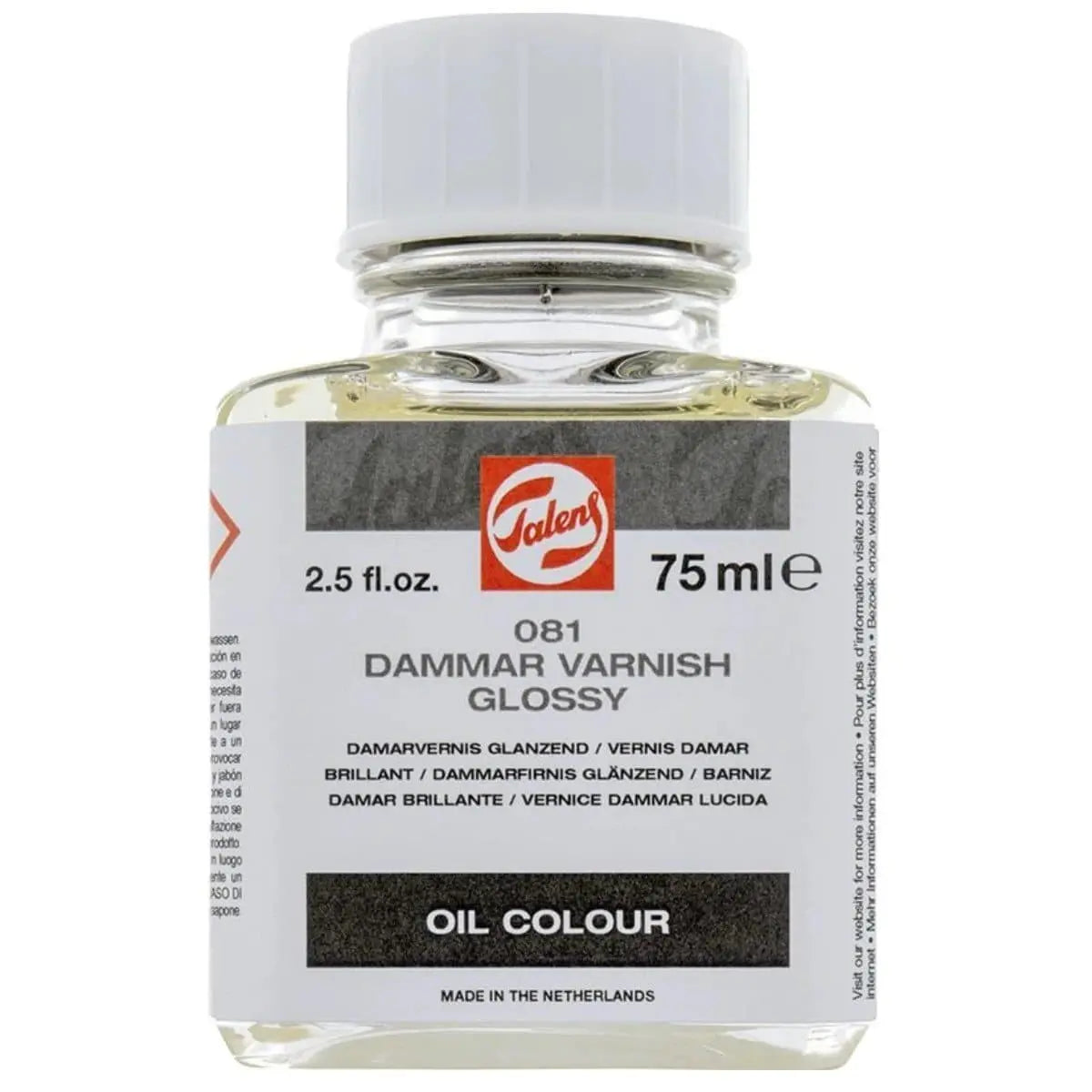 Talens - Barniz damar brillante n¬∞081 - Royal Talens - vista lateral