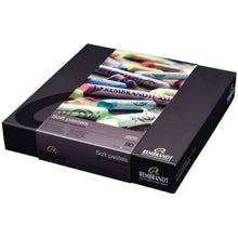 Rembrandt - Set profesional paisaje pasteles enteros con 90 colores - 300c90l