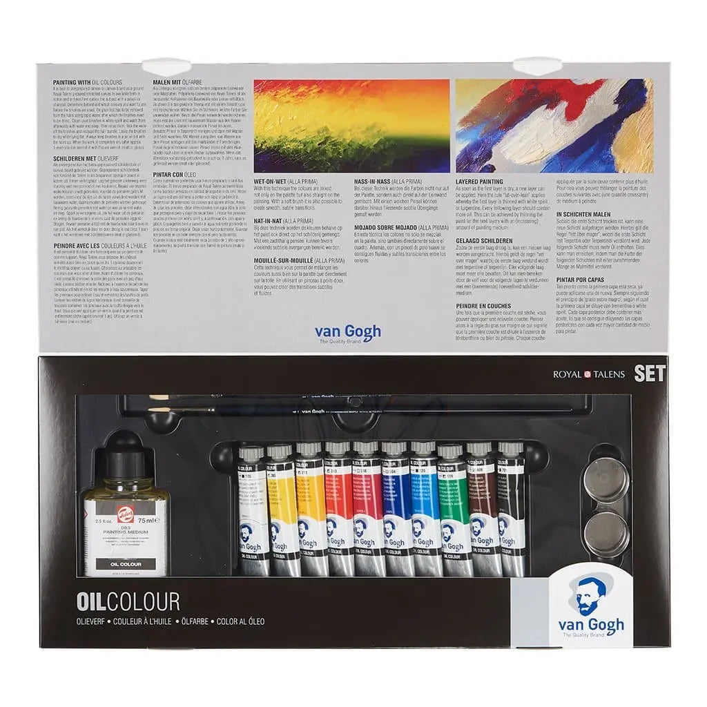 Van Gogh - Set con 10 piezas de óleo 20 ml Van Gogh - Set con 10 piezas de óleo 20 ml - Van Gogh