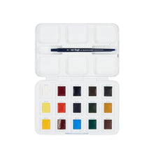 Van Gogh - Set acuarela 12 pastillas + 3 medias + pincel Van Gogh