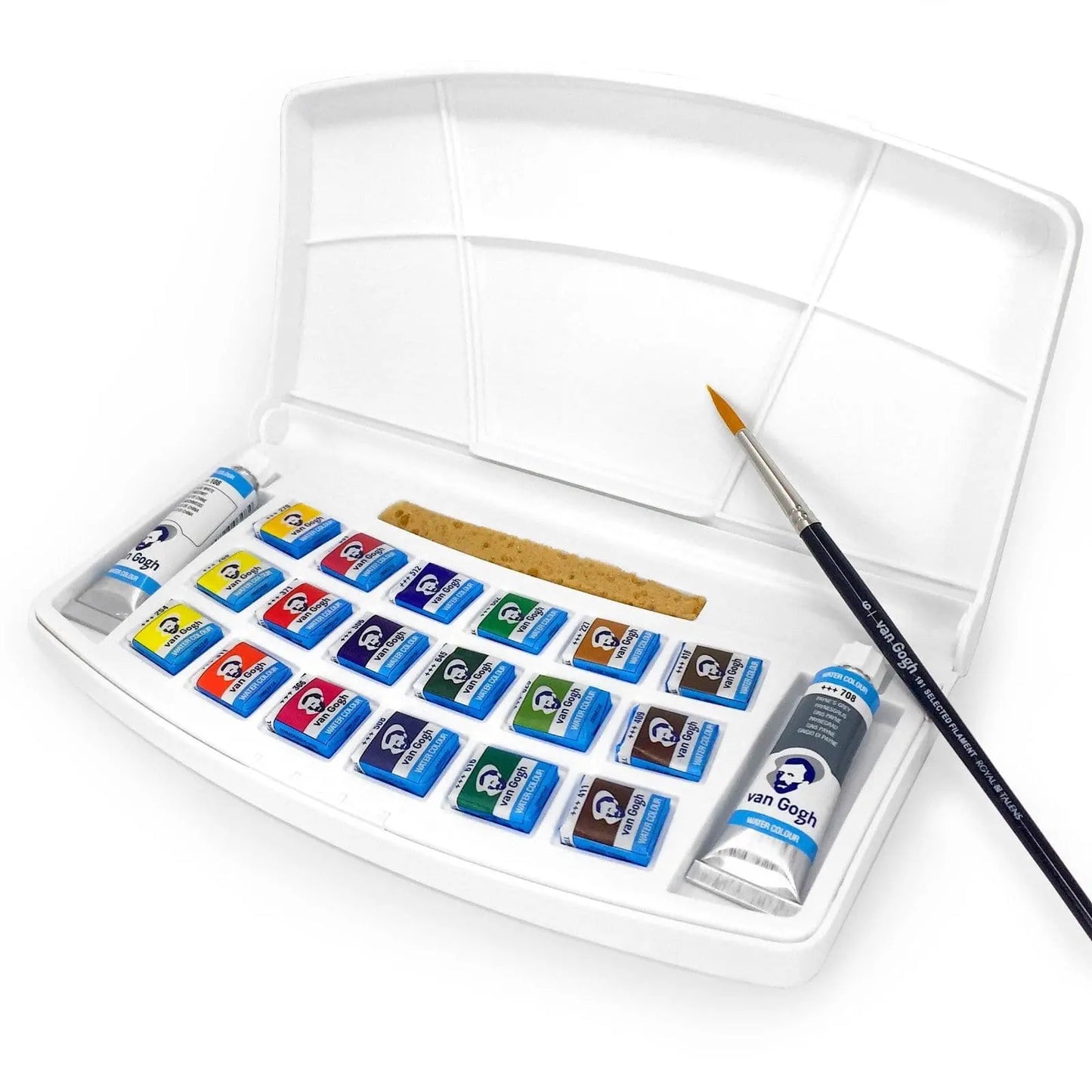 VAN GOGH SET CON 18 PASTILLAS DE COLORES DE ACUARELA NATIONAL GALLERY Van Gogh