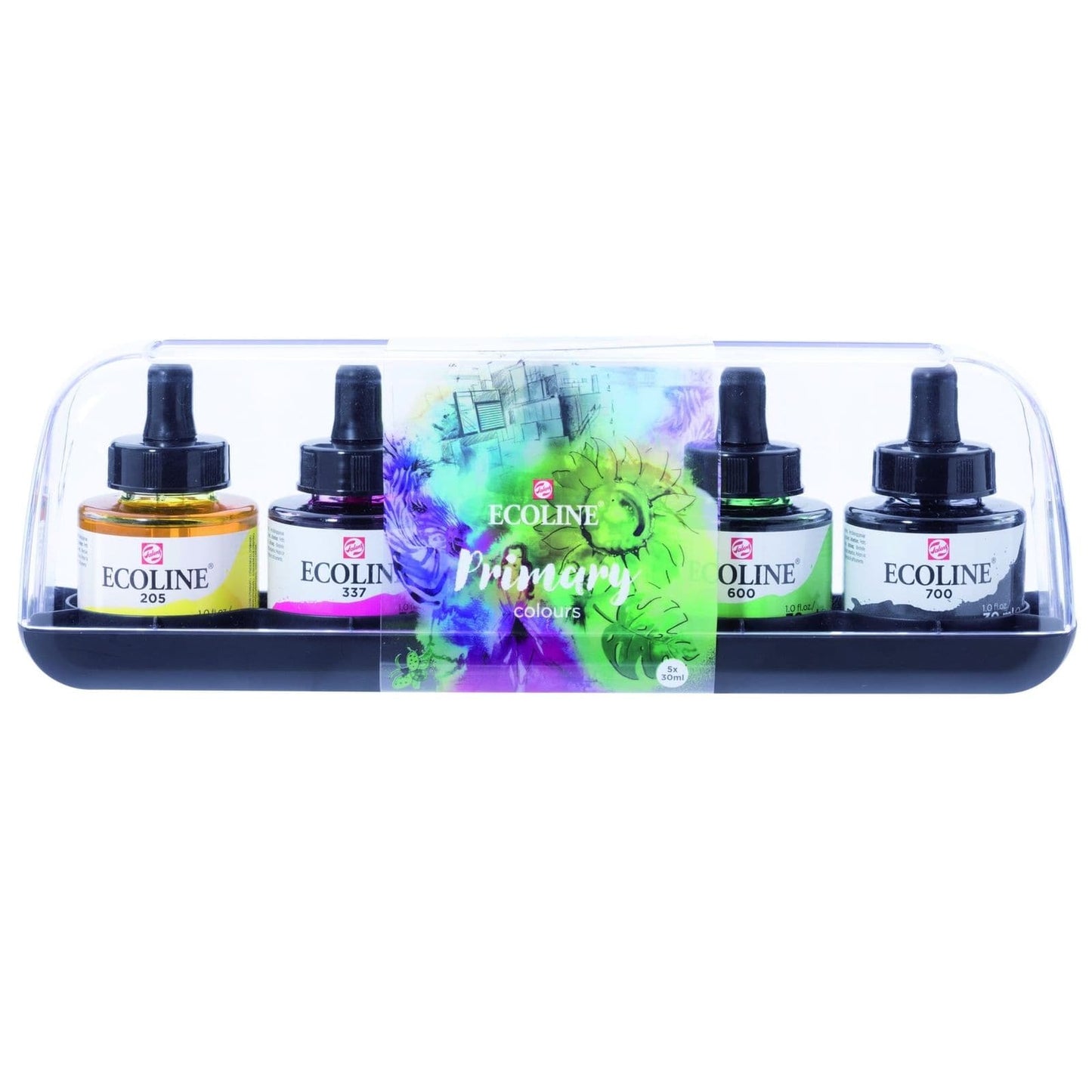 ECOLINE - Set básico con 5 piezas de 30 ml c/u