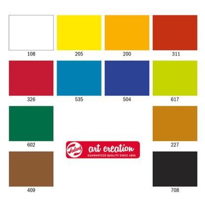 ART CREATIONS -  Set acuarela con 12 pastillas + 1 pincel Art Creations