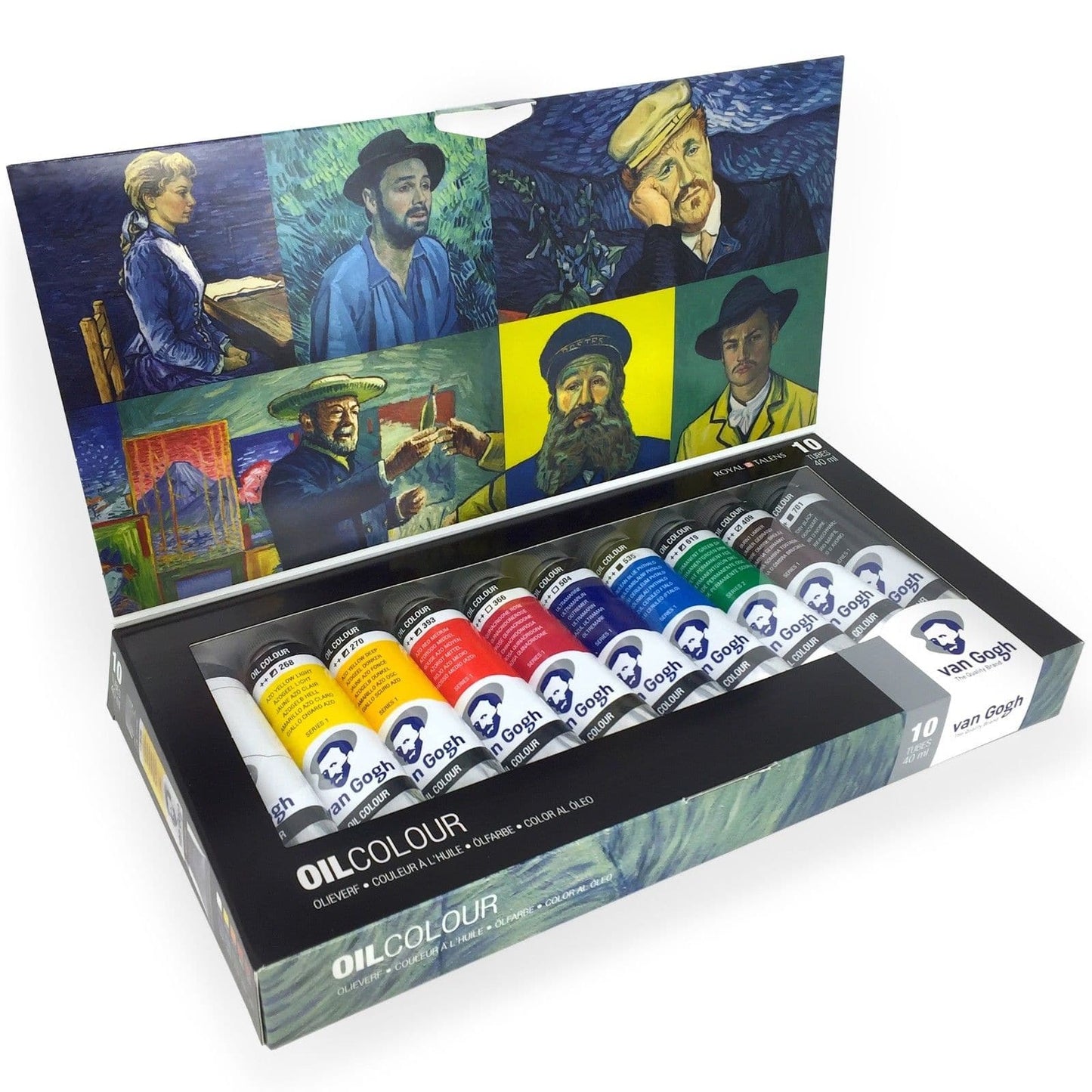 Van gogh - Set con 10 tubos de acuarela - edicion loving vincent