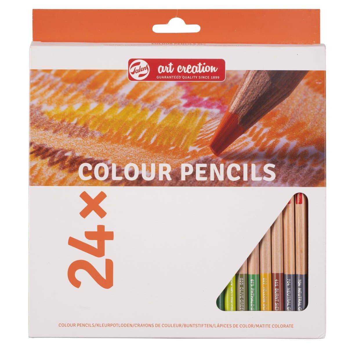 ART CREATIONS  - TALENS ART CREATION - CAJA CON 24 LÁPICES DE COLOR #9028024M
