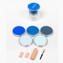 PANPASTEL - SET CON 5 PIEZAS DE PANPASTEL SELECCIÓN DE AZUL #30055