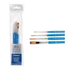 W&N - Juego de pinceles con estuche 4 piezas s- 111 y 666