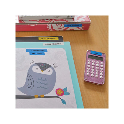 Cinta Plástica Azul para Rotulador LetraTag, 1 cinta. - MarchanteMX