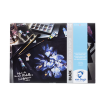 Van gogh - Papel negro para acuarela 360 gr