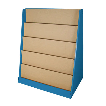 STAND PARA LIBROS GRANDE BLANCO FILO AMARILLO - Diako