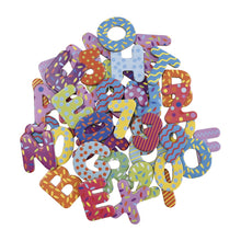 Letras Abc Imán Madera Plástico Didáctico Diako