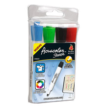 Marcador Acuacolor con 4 piezas