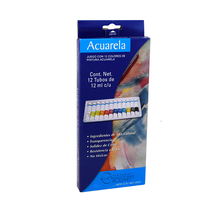 RODART - Juego con 12 tubos de pintura acuarela de 12 ml