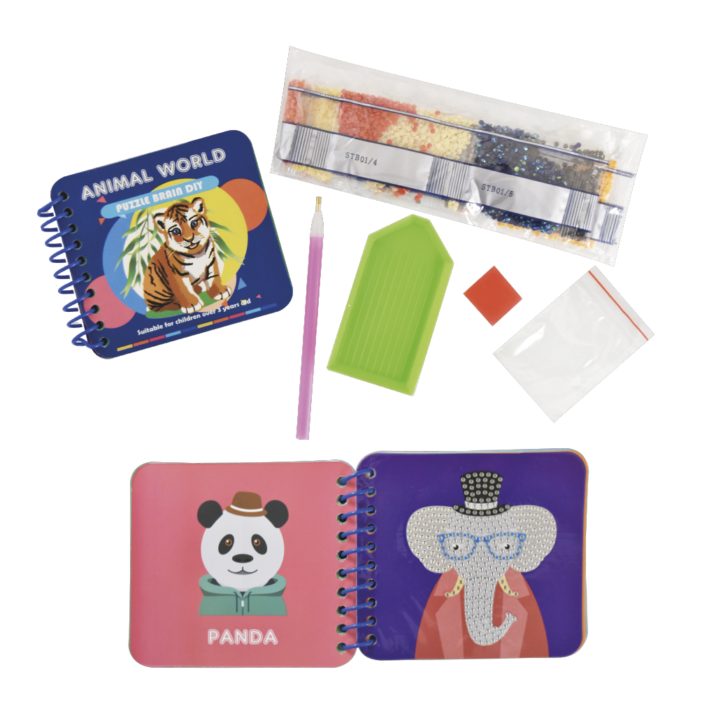 LIBRO ARTE DIAMANTE ANIMALES