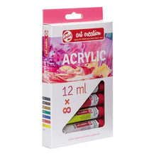 ART CREATIONS - Estuche con 8 piezas de acrílico con 12 ml Art Creations