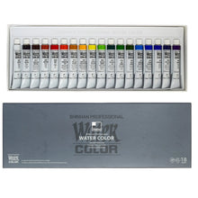 SHIN HAN - Set profesional acuarela con 18 tubos de 7.5 ml Shin Han