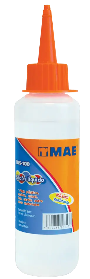 Silicon Liquido Transparente Mae Bls-100 100ml Pegamento 45% MAE