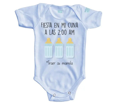 Body Bebé Fiesta en mi Cuna - MarchanteMX