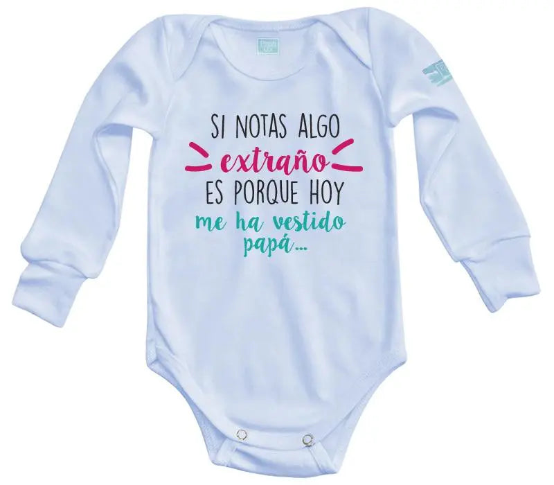 Body Bebé Algo Extraño - MarchanteMX