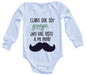 Body Bebé Claro que Soy Guapo - MarchanteMX