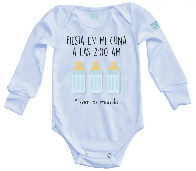 Body Bebé Fiesta en mi Cuna - MarchanteMX