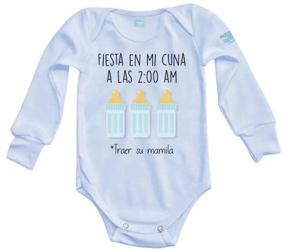 Body Bebé Fiesta en mi Cuna - MarchanteMX