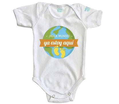 Body Bebé Hola Mundo - MarchanteMX