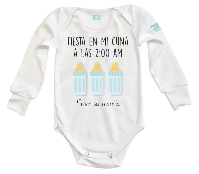 Body Bebé Fiesta en mi Cuna - MarchanteMX
