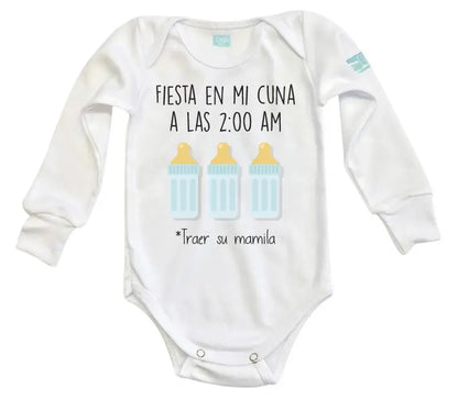 Body Bebé Fiesta en mi Cuna - MarchanteMX