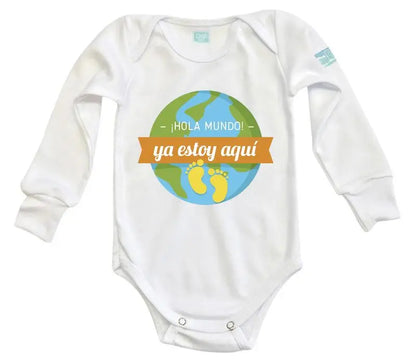 Body Bebé Hola Mundo - MarchanteMX