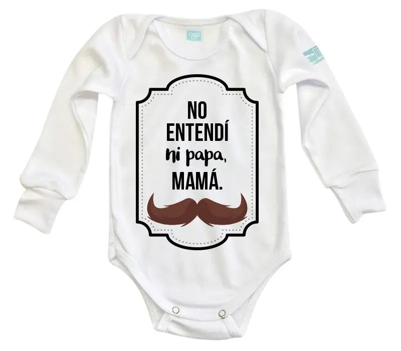 Body Bebé Ni Papa - MarchanteMX