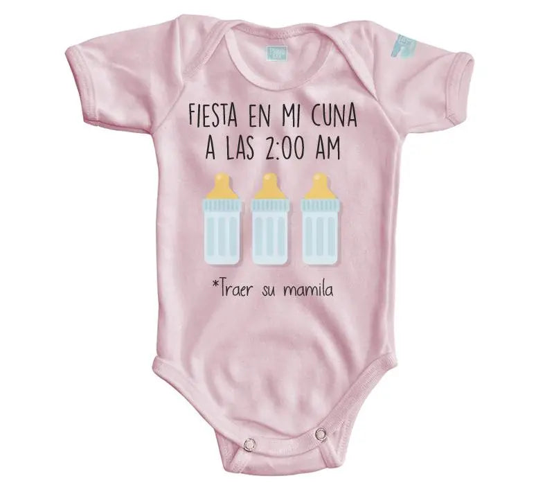 Body Bebé Fiesta en mi Cuna - MarchanteMX