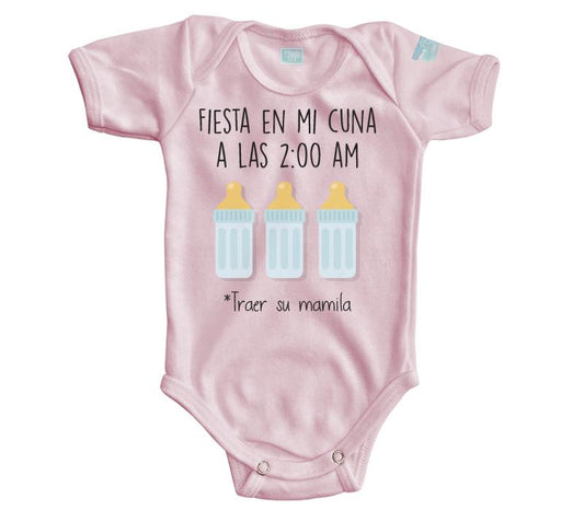 Body Bebé Fiesta en mi Cuna - MarchanteMX