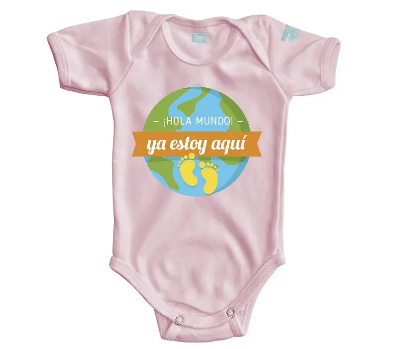 Body Bebé Hola Mundo - MarchanteMX